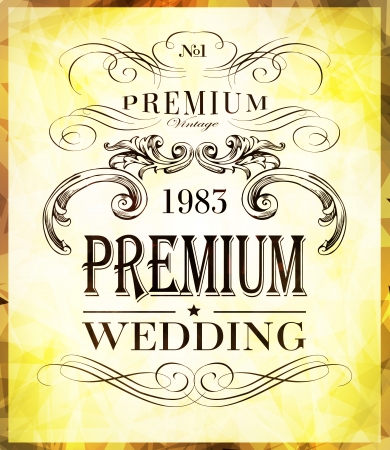 calligraphic design elementsのイラスト素材