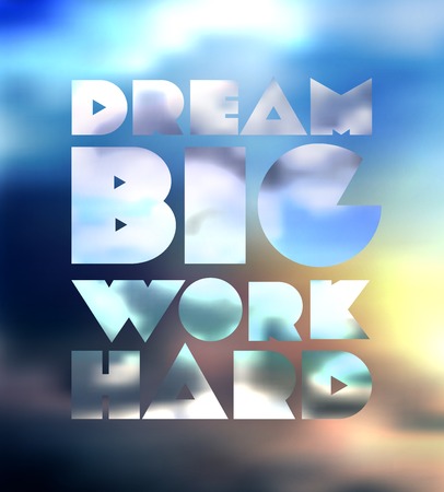 Quote Typographical landscape Background, vector design.のイラスト素材