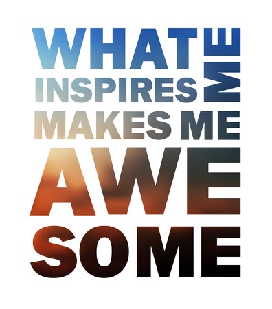 Quote Typographical landscape Background, vector design.のイラスト素材