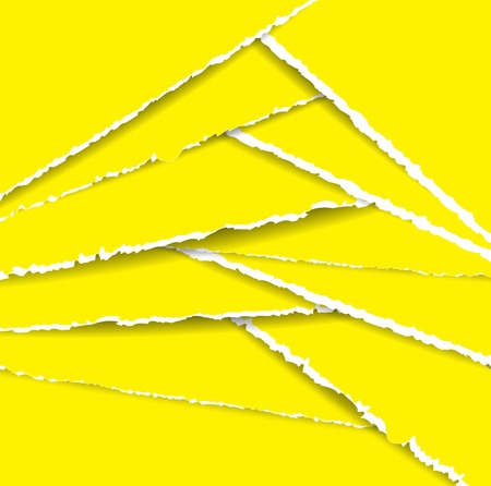 Paper Background. Texture. Old Torn Paper Background. Yellowのイラスト素材