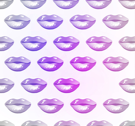 modern background with beautiful lipsの写真素材