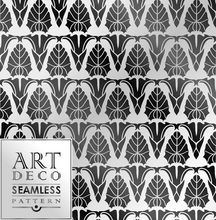 Art Deco vintage wallpaper pattern can be used for invitation, congratulationのイラスト素材