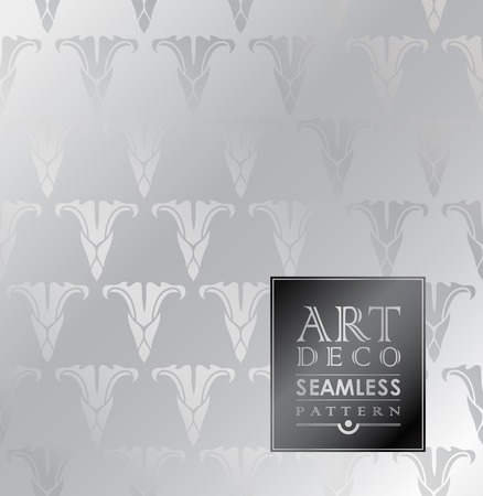 Art Deco vintage wallpaper pattern can be used for invitation, congratulationのイラスト素材