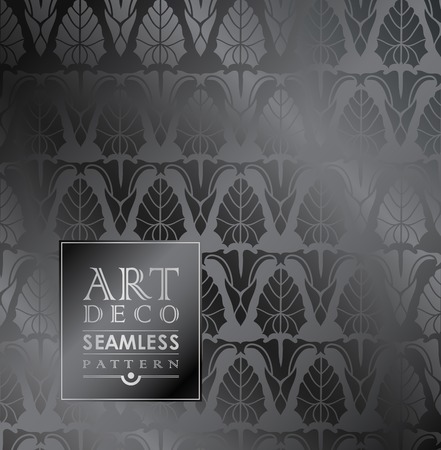 Art Deco vintage wallpaper pattern can be used for invitation, congratulationのイラスト素材