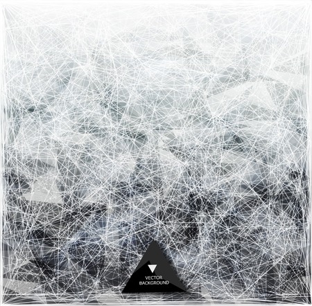 Abstract web background. Triangles background. Geometrical linesのイラスト素材