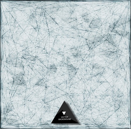 Abstract web background. Triangles background. Geometrical linesのイラスト素材
