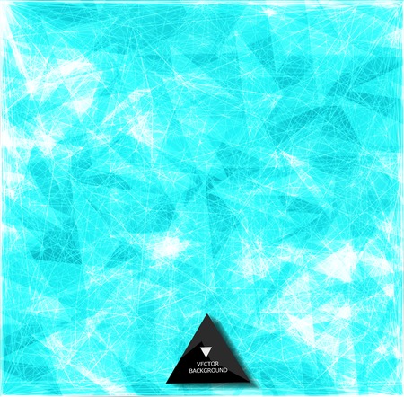 Abstract polygonal background with a triangleのイラスト素材