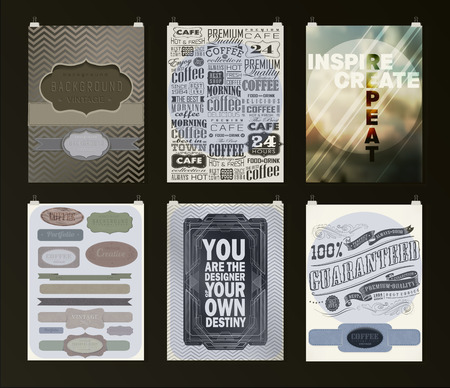 Set of info graphic conceptのイラスト素材