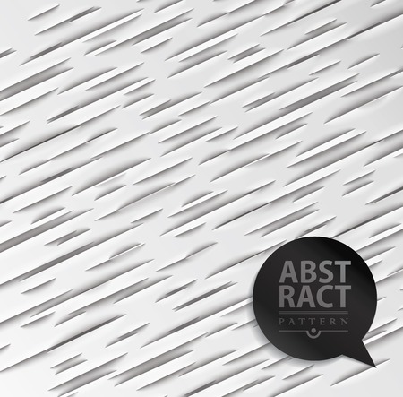 Abstract geometric background,  paper cut texture with shadow. Simple clean background texture, interior wall panel pattern.のイラスト素材