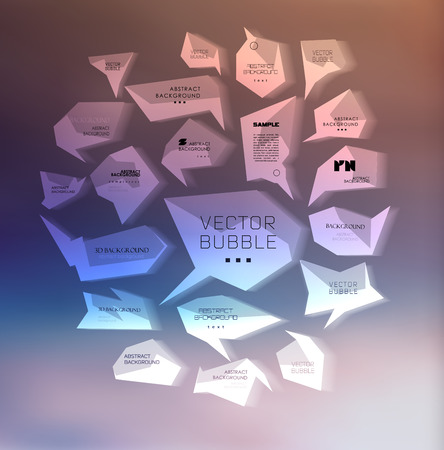 abstract  options on blur background, can be used for website, info-graphics, number bannerのイラスト素材