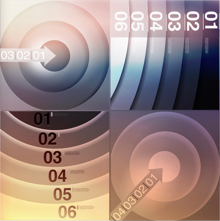 Abstract Options On Blur Background Number Line Can Be Used For