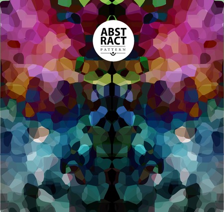 Abstract colorful mosaic background for design. Polygonal illustrationのイラスト素材