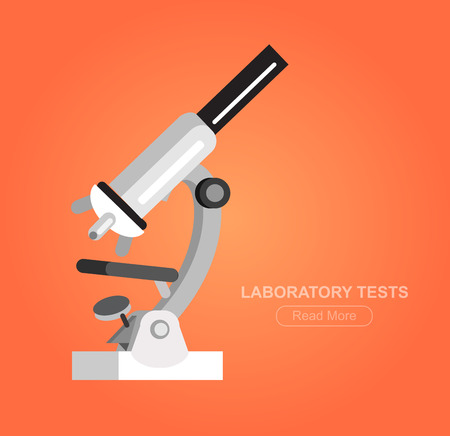 detailed microscope, Biotechnology icons conceptのイラスト素材