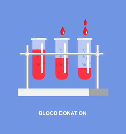 Blood Donation concept. Hand with heart shape on backgroundのイラスト素材