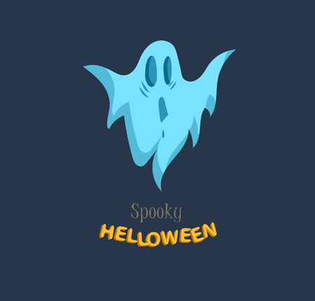 Vector icon and element for Helloween. greeting card for Happy Halloween design icon. Concept illustration. Sign and symbol, element.のイラスト素材