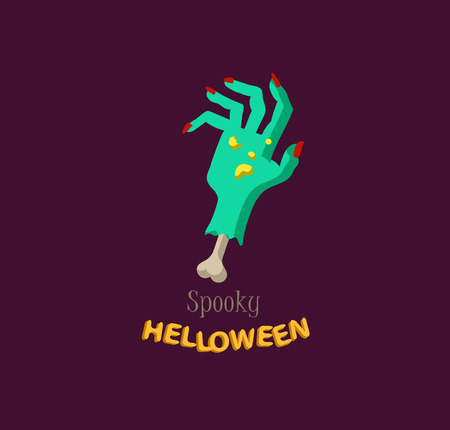 Vector icon and element for Helloween. greeting card for Happy Halloween design icon. Concept illustration. Sign and symbol, element.のイラスト素材