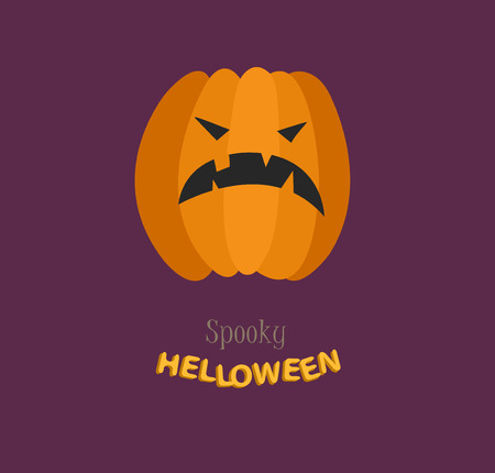 Vector icon and element for Helloween. greeting card for Happy Halloween design icon. Concept illustration. Sign and symbol, element.のイラスト素材