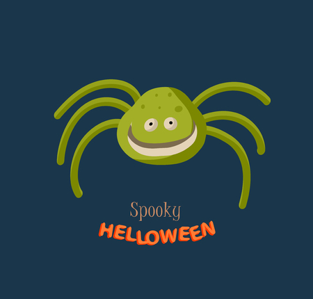 Vector icon and element for Helloween. greeting card for Happy Halloween design icon. Concept illustration. Sign and symbol, element.のイラスト素材