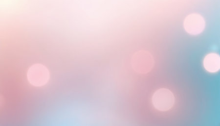 Abstract background with bokeh defocused lights and shadow, pastel colorsの素材