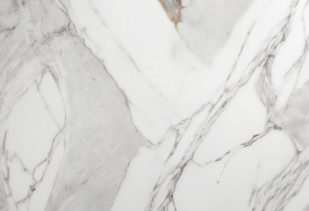 White marble texture with natural pattern for background or design art work.の素材