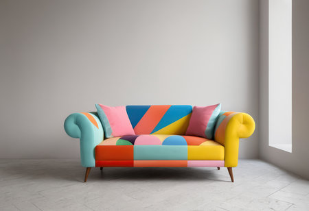 Modern bright interiors 3D rendering illustration - computer generated imageの素材