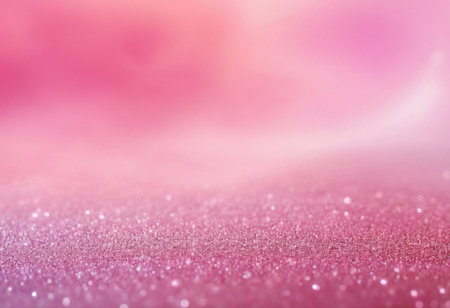 pink glitter texture abstract background for birthday, anniversary, new year eve or Christmas.の素材