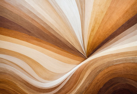 Wooden texture background in the form of a heart-shaped patternの素材