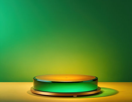 Minimalist abstract background, primitive geometrical figures, 3D renderの素材