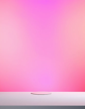 Minimalist abstract background, primitive geometrical figures, pastel colors, 3D renderの素材