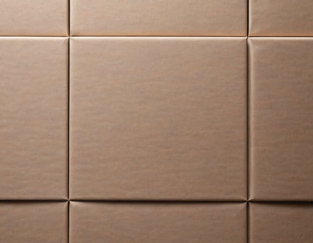 Brown cardboard box background. Texture of cardboard. Cardboard box.の素材