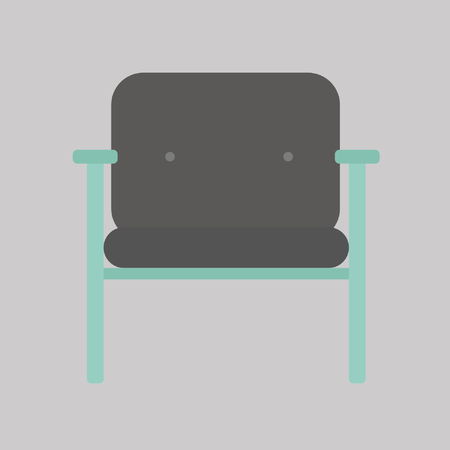 Home Furniture Basic Chairのイラスト素材