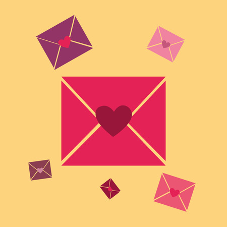 love letterのイラスト素材