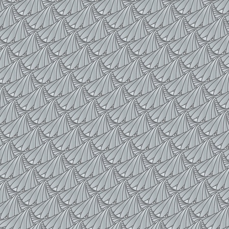 grayscale seamless pattern with ornateの写真素材
