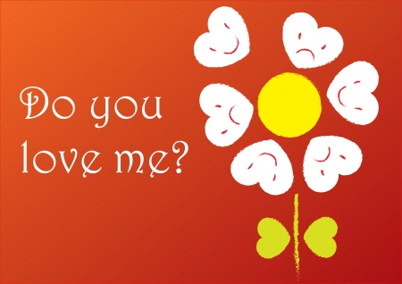 LOVE DAISYのイラスト素材