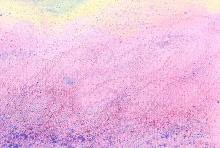 Pink acrylic paint and color pencil textureの写真素材