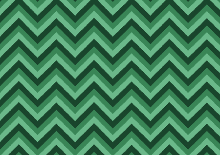 Green lines pattern with the shape of peaksのイラスト素材