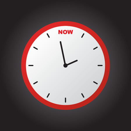 Clock icon. Vector isllustration.のイラスト素材