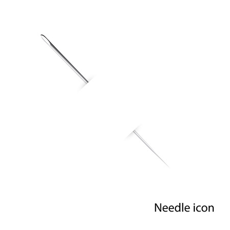 Sewing needle illustrationのイラスト素材