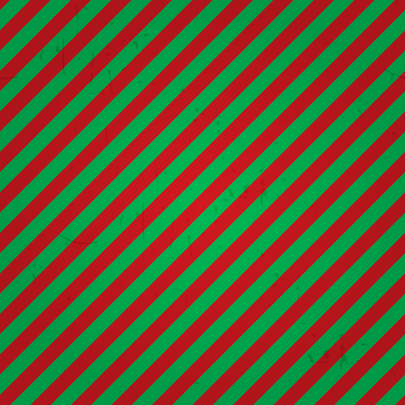 Seamless striped pattern in green and red colors.のイラスト素材