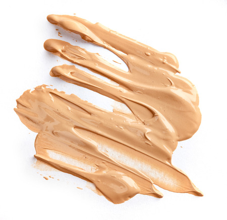 Liquid tone foundation isolated on white background Liquid tone foundation isolated on white background
