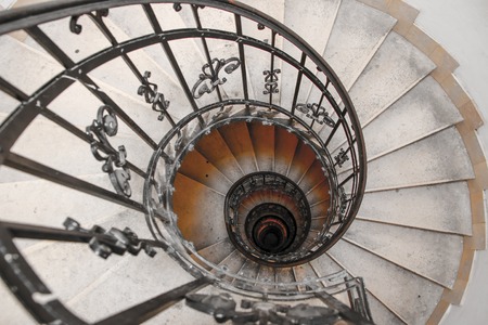 The Spiral stairs