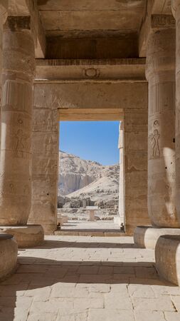 The Ramesseum is the memorial temple or mortuary temple of Pharaoh Ramesses II Ramesses the Great,...