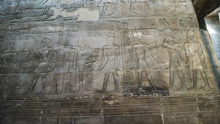 Luxor Temple in Luxor, Egypt. Luxor Temple is a large Ancient Egyptian temple complex located on the...