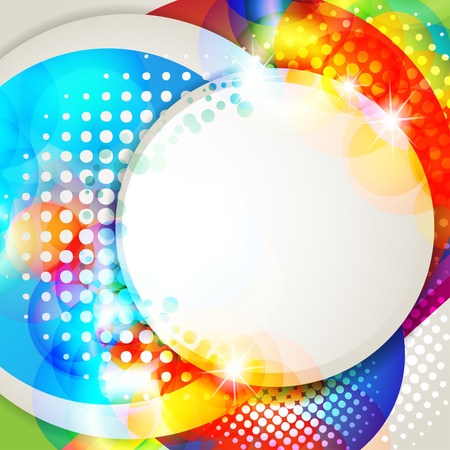 Abstract colored background, business template for advertisement のイラスト素材