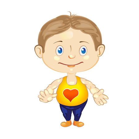 Cartoon boyのイラスト素材