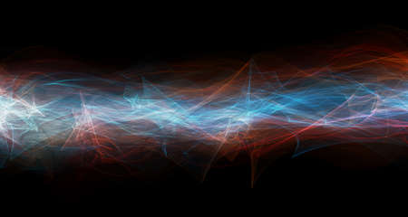 audio soundwave. Colorful music pulse oscillation. Glowing impulse pattern, echo audio wavefrom...
