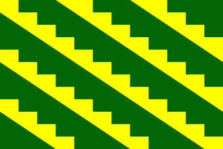 Top view of flag Gurabo, untied states of America. USA patriot and travel concept. no flagpole....
