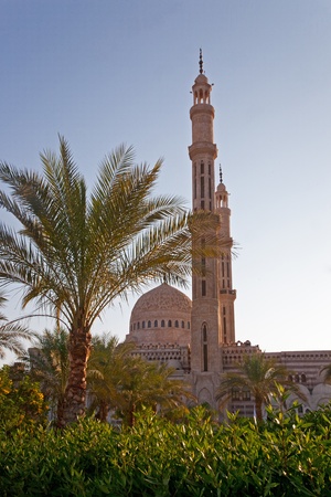 A mosque in Sharm-El-Sheikh, Egypt.の写真素材