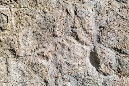 Old stone wall with cement texture background.の写真素材