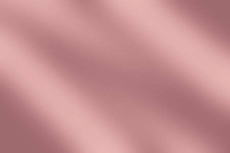 Luxury rose gold background, metal polished texture golden steel sheet with gradient light shiny glitterの写真素材